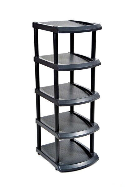 EMIR 5 Katlı Plastik Ayakkabılık Tekli Ayakkabı Rafı