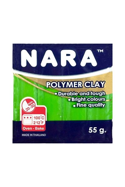 Bigpoint Nara Polymer Clay 55 Gram Pm09 Lime Green Box of 6