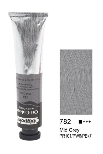 Genel Markalar Yağlı Boya 45 ml. 782 Mid Grey