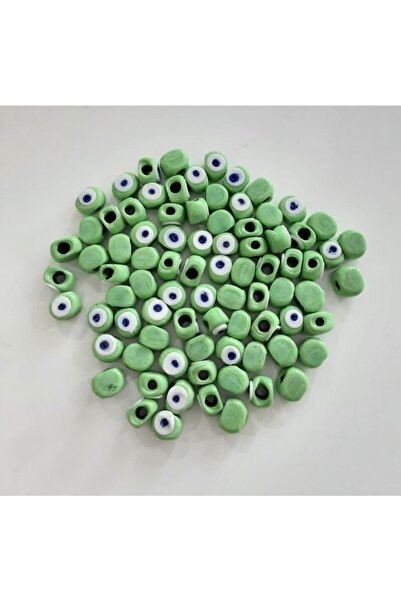 fundahobi 13 ملم خرزة عين الشر الزجاجية النعناع