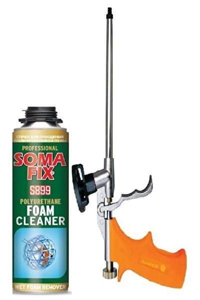 Somafix Poliüretan Köpük Temizleyicisi Ve Köpük Tabancası Seti