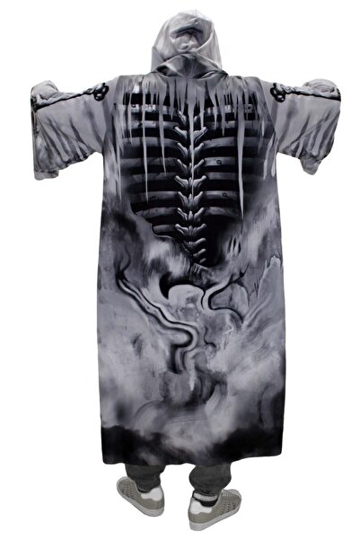 Herkese Kostüm Hayalet Iskelet Çocuk Kostümü - Ghost Skeleton Child Costume