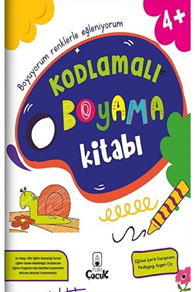 Genel Markalar Kodlamalı Boyama Kitabı - 4+ Yaş