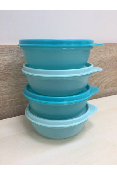 Tupperware حاويات تخزين حاوية الحلوى 4 قطع