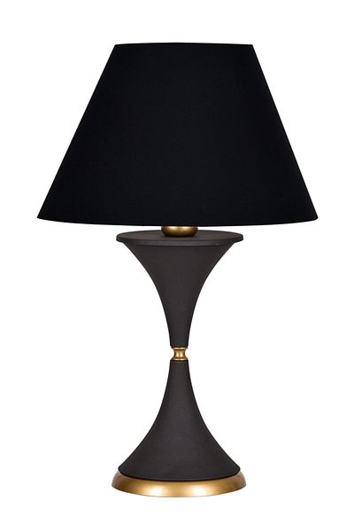 MINIMAL ETICARET VE BILGI TEKNOLOJILERI Avant-garde Andesite Black Time Cone Lampshade