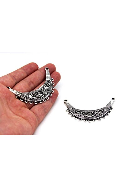 yfhobi 1 Adet - 20x67 Mm, Kolye, Fular Ve Iğne Oyası Aparatı, Metal Takı Malz...