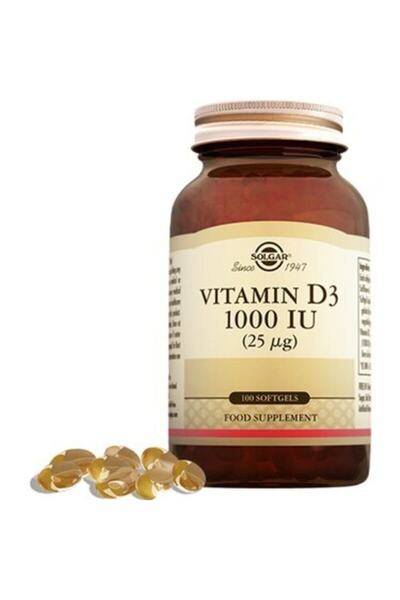 SALGARES Solgar Vitamin D3 1000 Iu