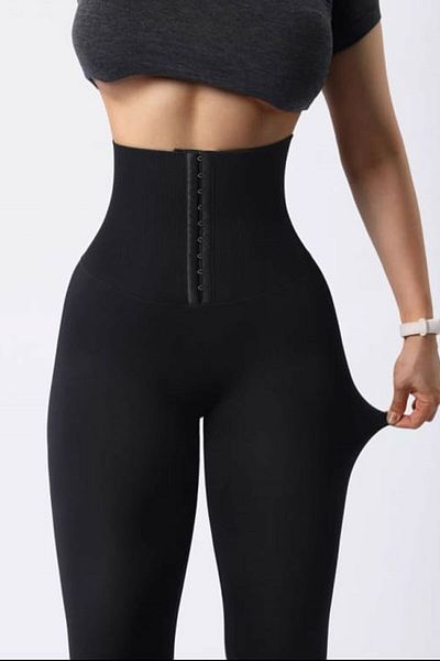 LONG NIGHT Corset cu talie înaltă cu agrafe
