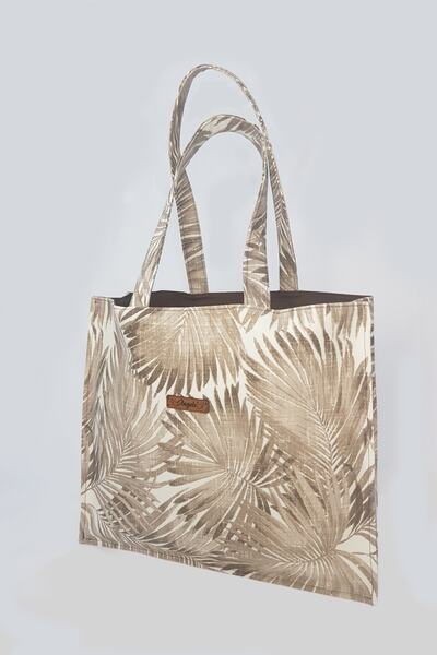 Angels' Collection Kanvas Kahve Palmiye