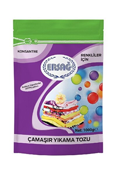 Ersağ Renkli Çamaşır Yıkama Tozu 1000 gr