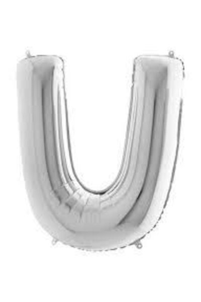 Han Partimalzemeleri بالون فويل حرف U 100 سم 40 بوصة