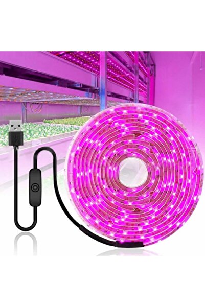 HyMark Bitki Yetiştirme Lambası Tam Spektrum Usb Şerit Led - 1metre