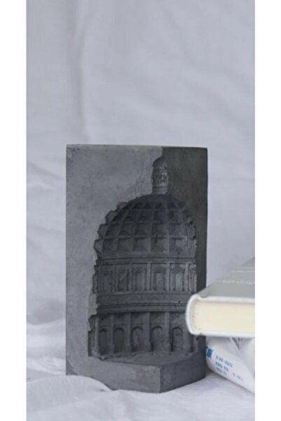 Genel Markalar Yeni Mimar Ofis Hediyesi Masa Dekor 3 Boyutlu Antrasit Katedra...