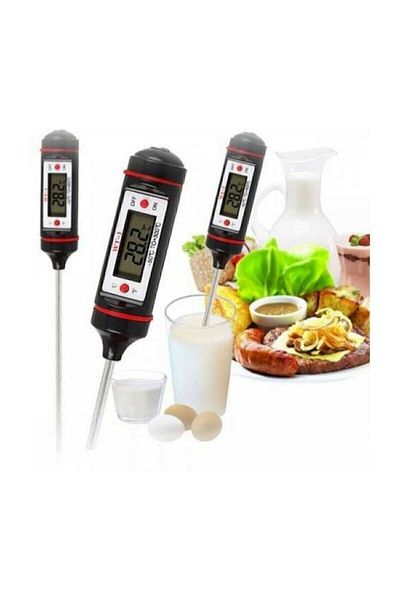 EveFix Digital Food Thermometer Liquid Food Meat Water Milk Food Temperature Meter - Special Boxed