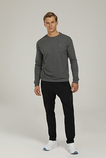 Kinetix Sn90 Basıc C-neck Sweatsh Gri Erkek Sweatshirt