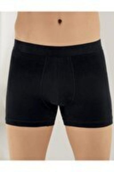 Şahinler Men's Black Lycra Boxer Me031-shs