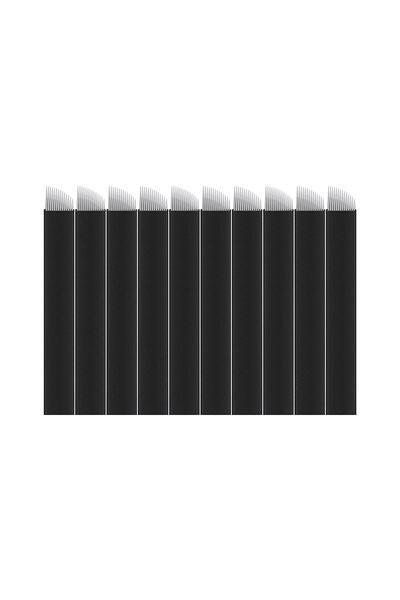 ELLEA NAIL إبرة مكياج دائمة Microblading ذات 14 دبوسًا - عبوة من 10 قطع