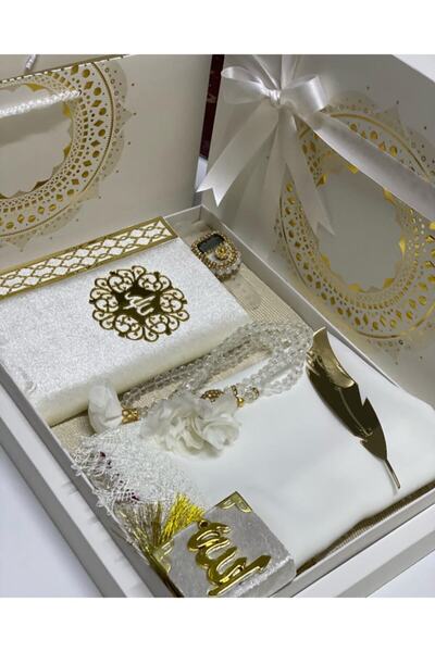 Markapolin Prayer Rug Bridal Bundle Set