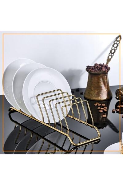 Genel Markalar Tabaklık 9 Bölmeli Tabak Kitap Kapak Düzenleyici Bulaşıklık Do...