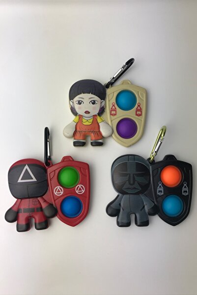 GD UNICORN Squid Game Popit Anahtarlık 1 Adet