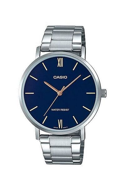 Casio ساعة يد رجالية Mtp-vt01d-2budf