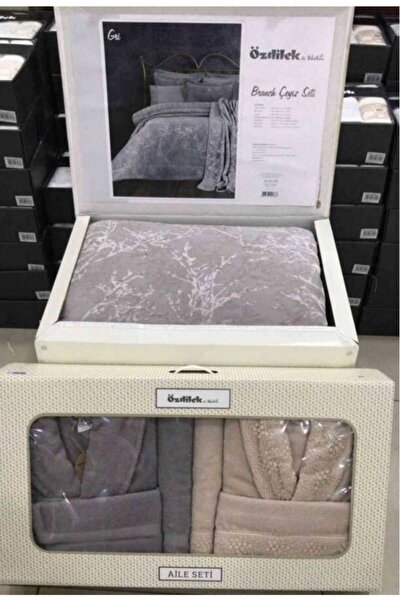 Özdilek Çeyiz Seti Branch Gümüş