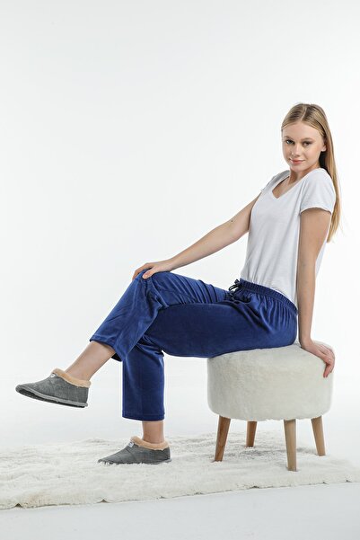 Moda Clubu Kadife Pijama Altı