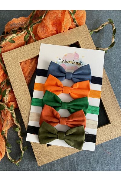 Miniko Butik Children's Bow Tie Set of 5