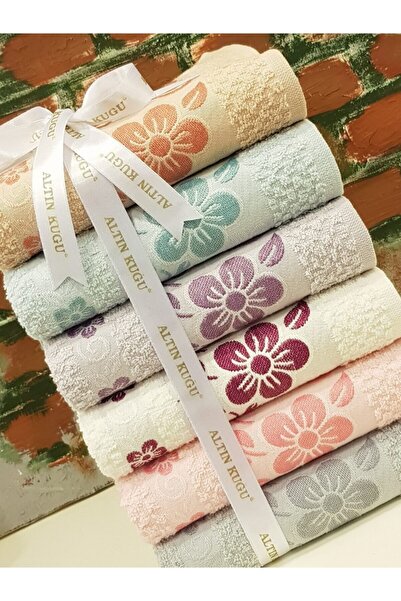 Altın Kuğu Зухра Рушник 6 шт. - Асорті Altınkuğu 6 кольорів
