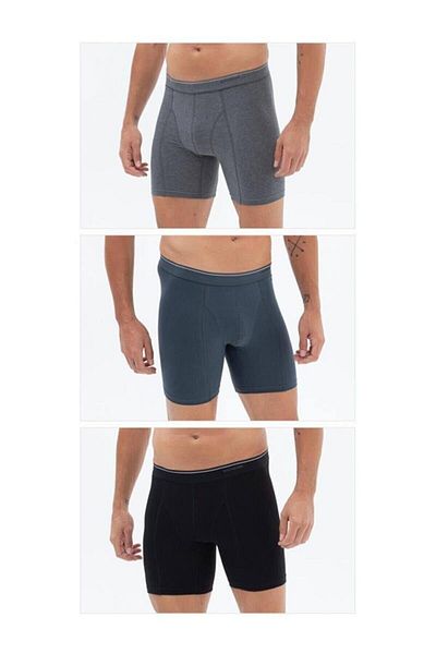 Blackspade Tender Cotton 3-Pece Long Leg Assortment Boxer 9683 - 954