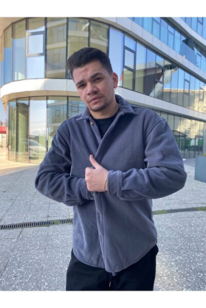 BGmanwear Gri Polar Ceket