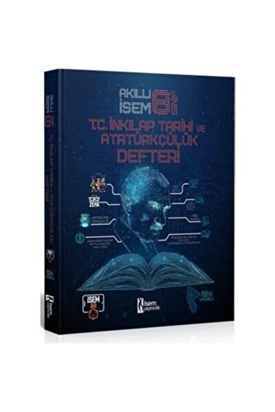 İsem Kitap İsem Yayıncılık 8. Sınıf Akıllı Isem T.c Inkılap Tarihi Ve Atatürkçülük Defteri