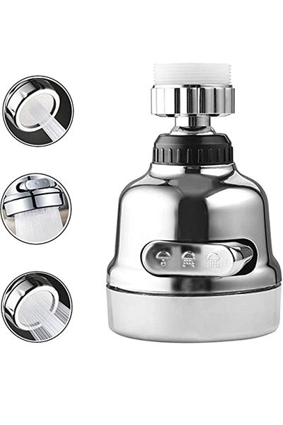 NEWSTORE HOME 3-Function Economical Practical Chrome Faucet Head