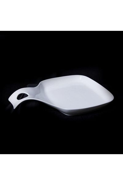 Lucky Art Peace New Bone Rectangular Serving Plate 30 Cm