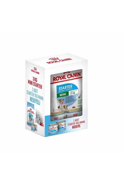 Royal Canin Mini Starter Yavru Köpekler Için Başlangıç Maması 3 Kg + 2 Starte...