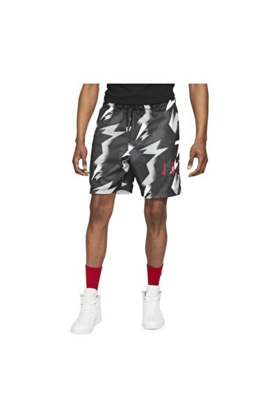 Nike Jordan Jumpman Air Printed Mesh Erkek Şort - Siyah - Cz4757-010