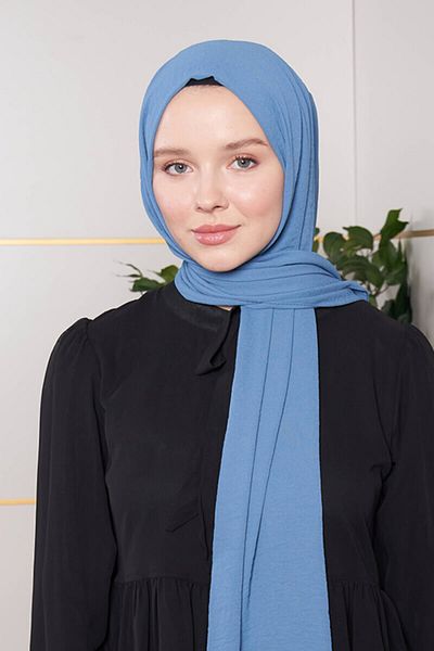 Nilbutik Blue Jazz Shawl