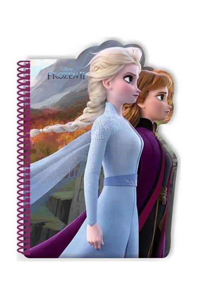 KESKİN COLOR 60 Sheets 12x17 Frozen II Spiraled Lined Notebook148211-92