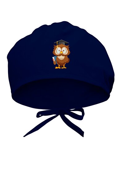 Tasarım Trend Şapcă chirurgicală cu imprimeu cu bufniţă - Şapcă pentru medic ...