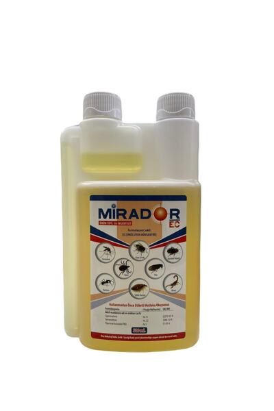 MİRADOR Ec 500 Ml Sivrisinek Karasinek Hamam Böceği Kene Pire Karınca Tahta Kurusu Akrep Ilacı