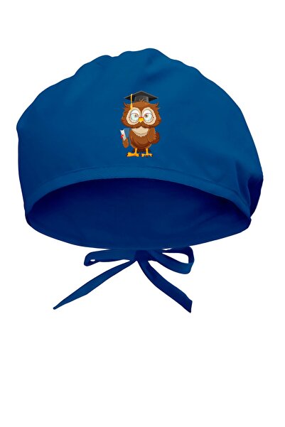 Tasarım Trend Şapcă chirurgicală cu imprimeu cu bufniţă, şapcă pentru medic ş...