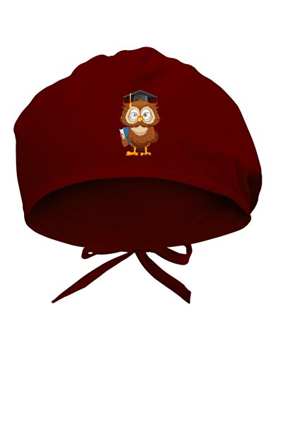 Tasarım Trend Şapcă chirurgicală cu imprimeu cu bufniţă - Şapcă pentru medic ...