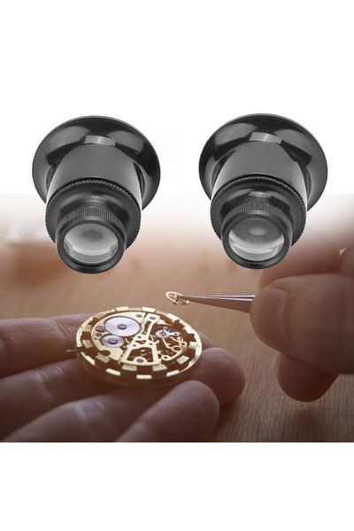 Nikula 1 τεμ. Jeweler Watchmaker Loupe 20x Loupe Μεγεθυντικός φακός ρολογιού Επισκευή κοσμημάτων Προσοφθάλμιος φακός Macro