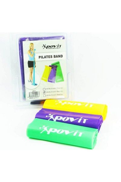 Povit Pilates Band Set Light, Medium, Hard