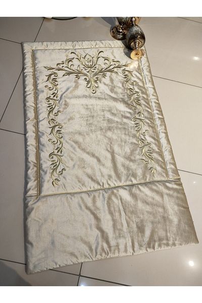 incisecrethome Prayer Rug Maraş Şi Embroidered Rope Velvet Sackade