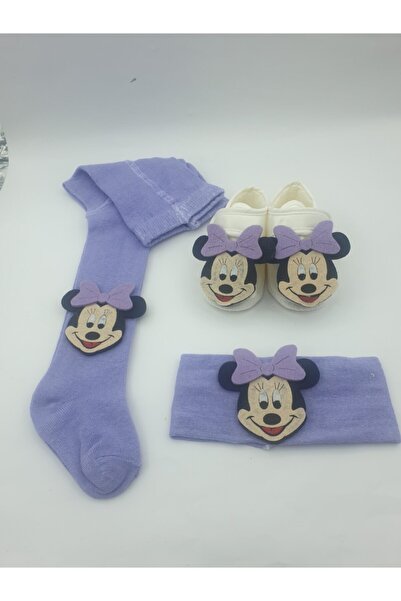 ÖZKARDEŞLER BABY Bandana Booties Tights Socks Set of 3