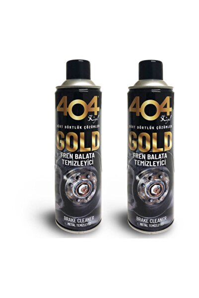 404 Kimya 404 Balata Sprey  (2 Adet) Genel Temizleme Spreyi 500 ml Gold (Yeni...