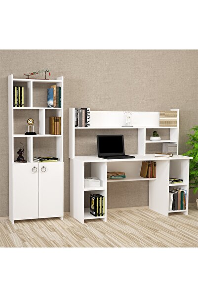 Kalender Dekor Jimmy-twins Mayra 145 Cm Çalışma Masası Takımı Jmm01