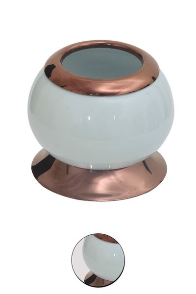 Milenay Σετ Fantasia Rose - Θήκη οδοντόβουρτσας από πορσελάνη, ορείχαλκος, επ...