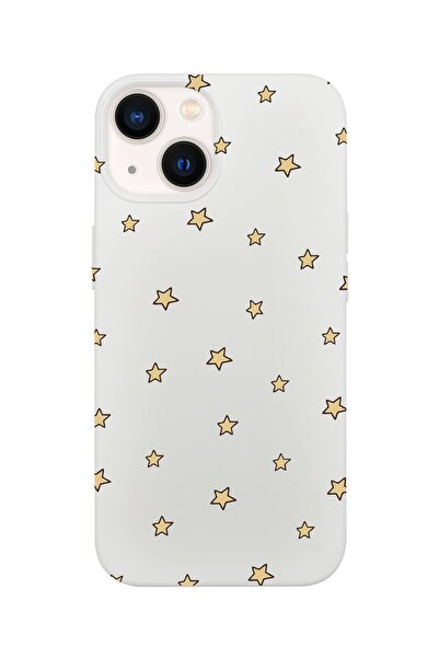 shoptocase Iphone 13 Lansman Yıldızlar Desenli Telefon Kılıfı